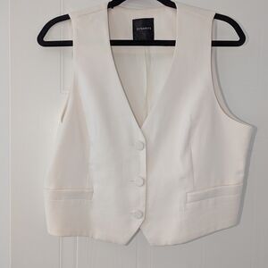 Dynamite Ivory Vest (L)